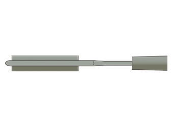 KCW Series Weldable Waterproof Foil Strain Gages Image 1