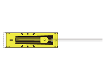KFEM Series Ultra high-elongation Foil Strain Gages Image 1