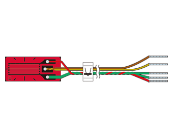 KFGT Series Foil Strain Gages with Temperature Sensor Image 1