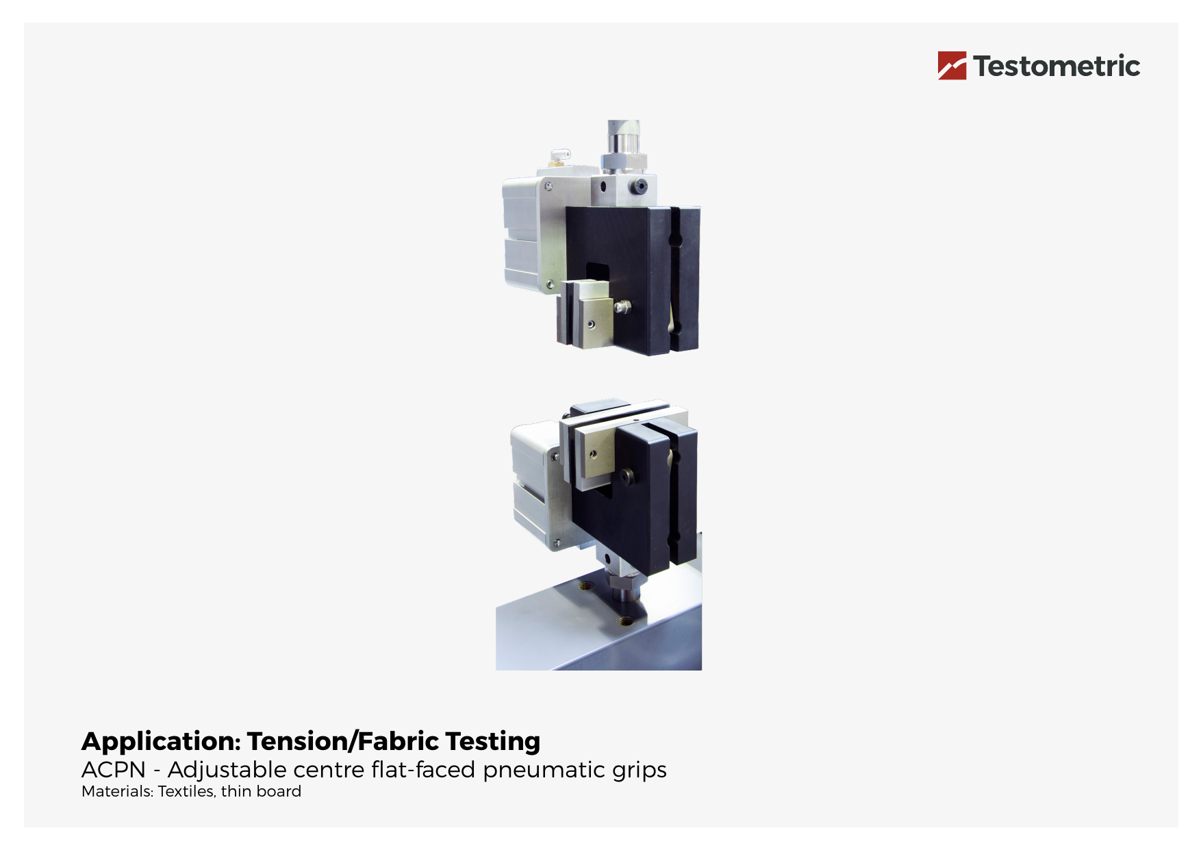 ACPN - Adjustable centre flat-faced pneumatic grips Image 1