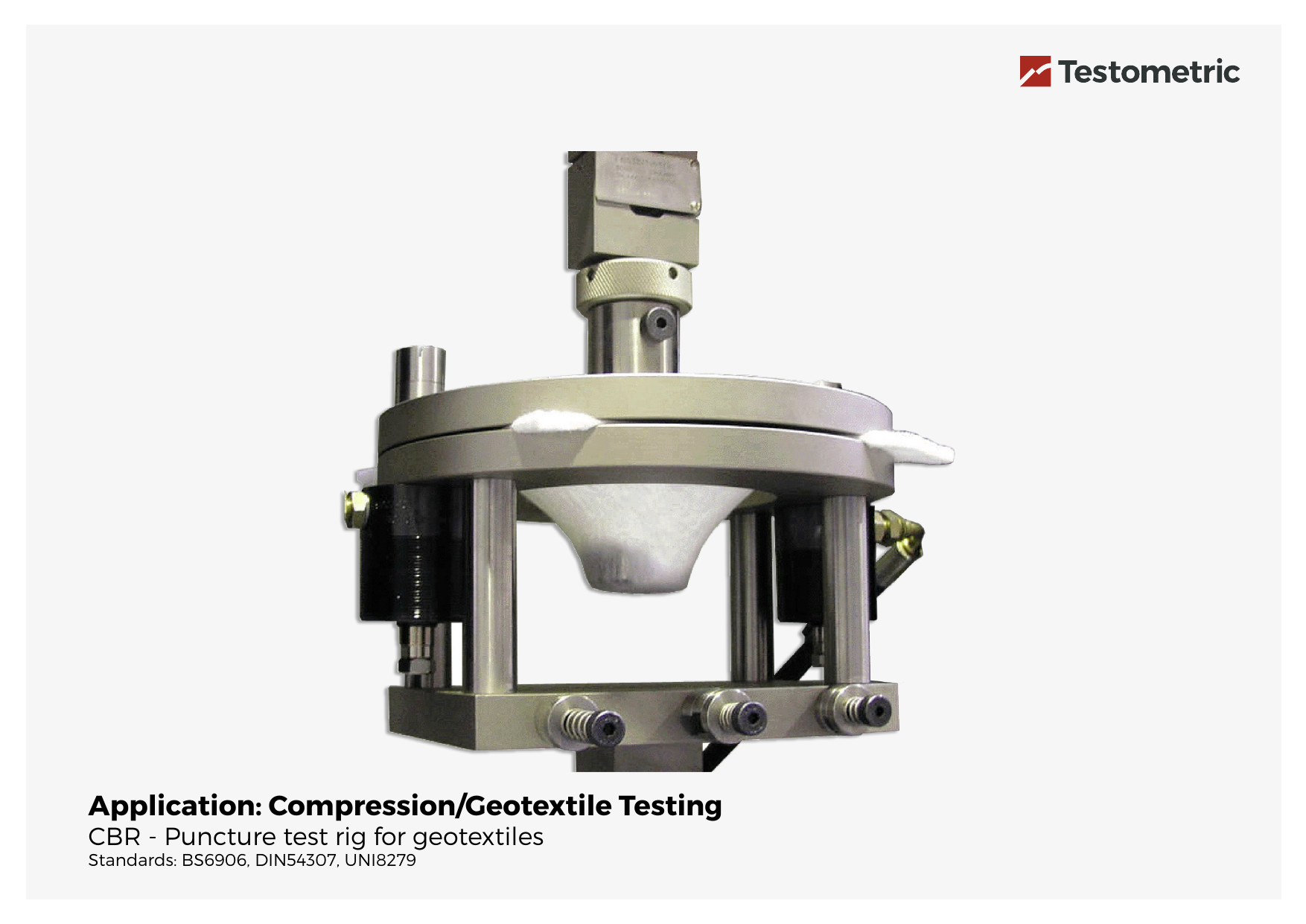 CBR - Puncture test rig for geotextiles Image 1