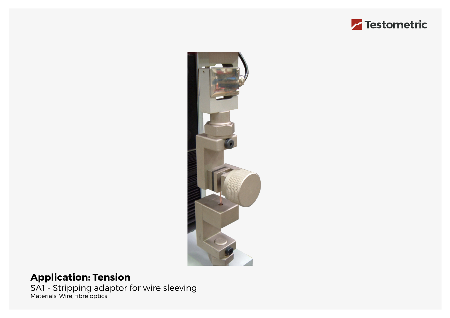 SA1 - Stripping adaptor for wire sleeving Image 1