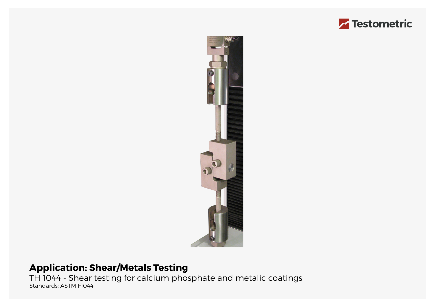 TH1044 - Shear testing for calcium phosphate and metalic coatings Image 1