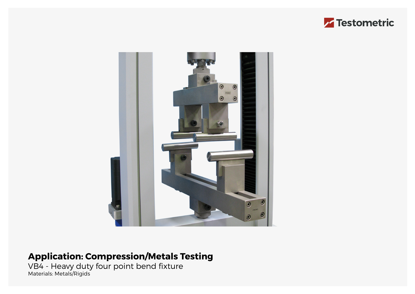 VB4 - Heavy duty four point bend fixture Image 1