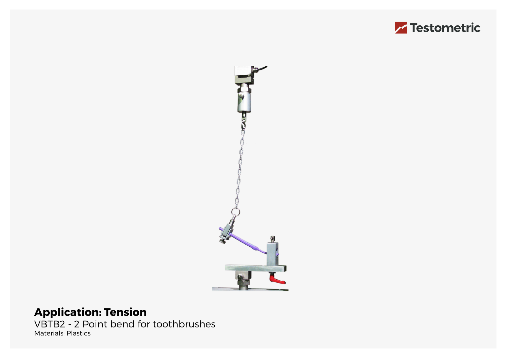 VBTB2 - 2 Point bend for toothbrushes Image 1